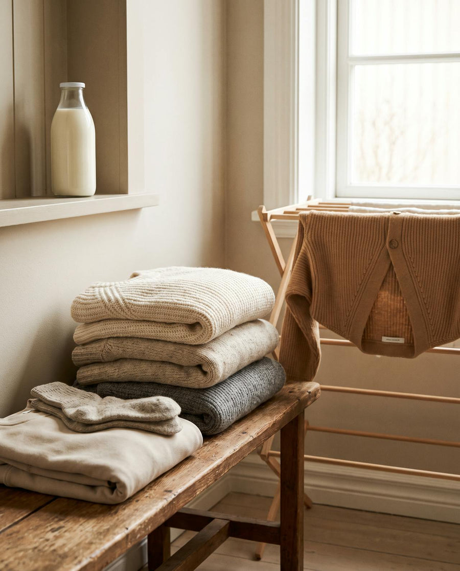 So wäschst und pflegst du verschiedene Materialien – Merinowolle, Baumwolle, Polyester und Fleece