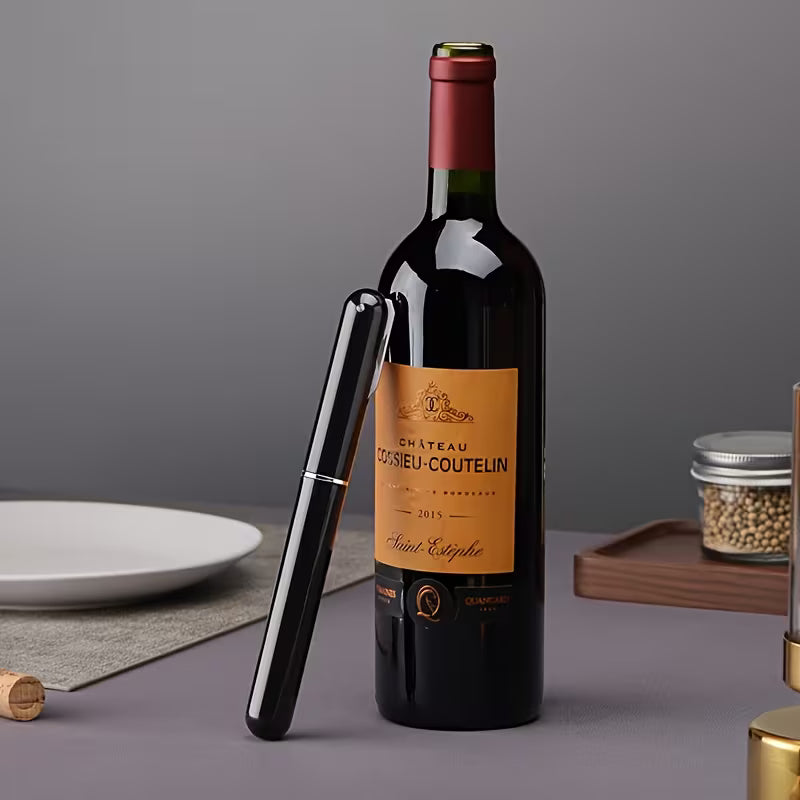 Air Pressure Wine Opener – Ready in 10 Seconds