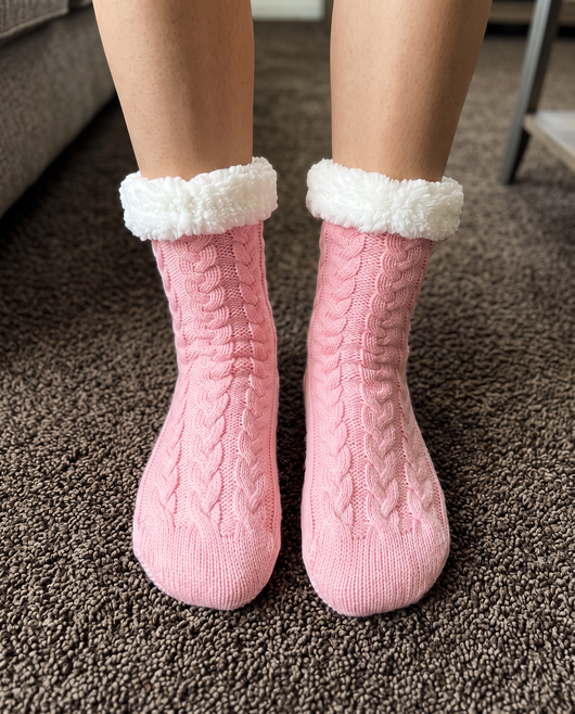 CozySock Rosa
