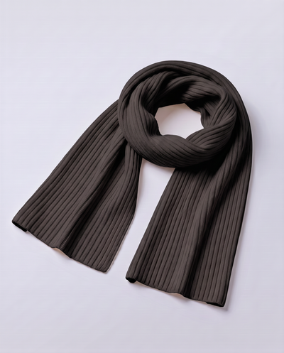Elyssias™ Merino Ull Halsduk – Svart