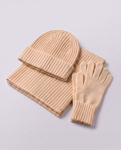 Elyssias™ 3-set Merino Ull Vinter – Beige