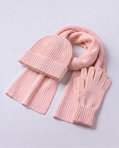 Elyssias™ 3-set Merino Ull Vinter – Rosa