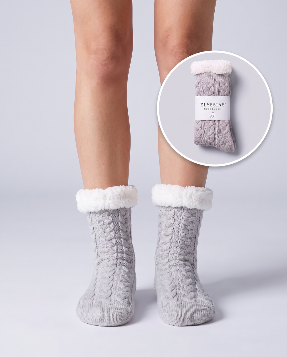 Elyssias™ CozySocks - Fluffiga Fleecefodrade Sockor